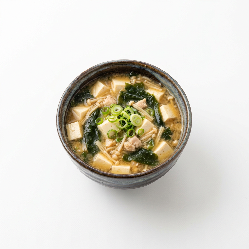 高たんぱく味噌汁