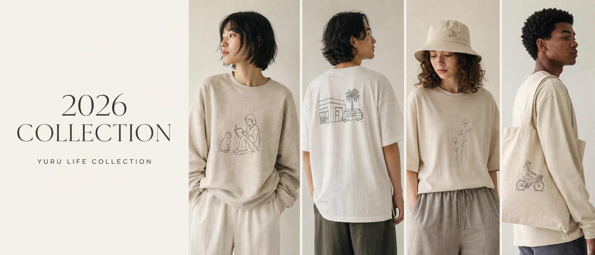 YURU LIFE COLLECTION 2026 コレクションヘッダーバナー