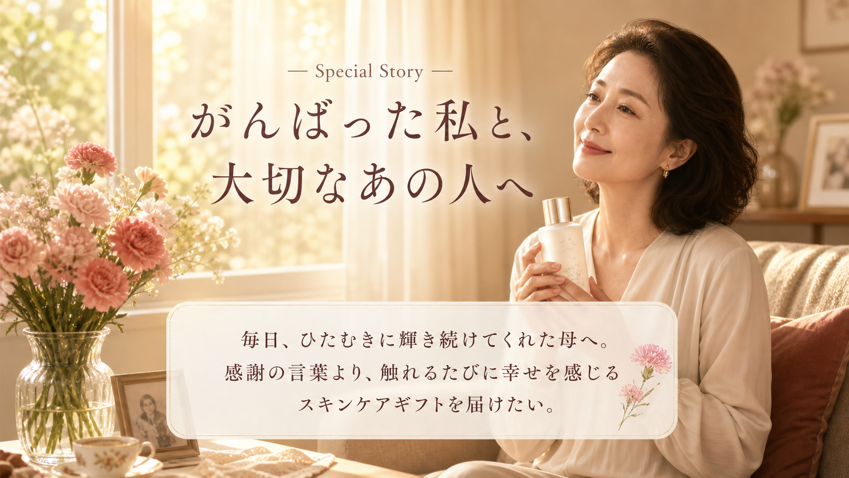がんばった私と、大切なあの人へ コンセプトストーリー