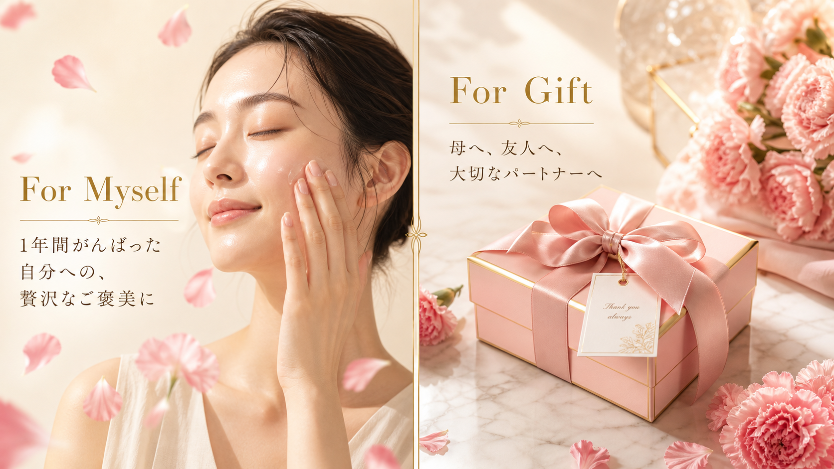 For Myself For Gift シーン別ギフト提案