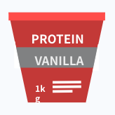 プロテイン＿規格あり(１０月１６日セミナー用) 味: バニラ(表記)