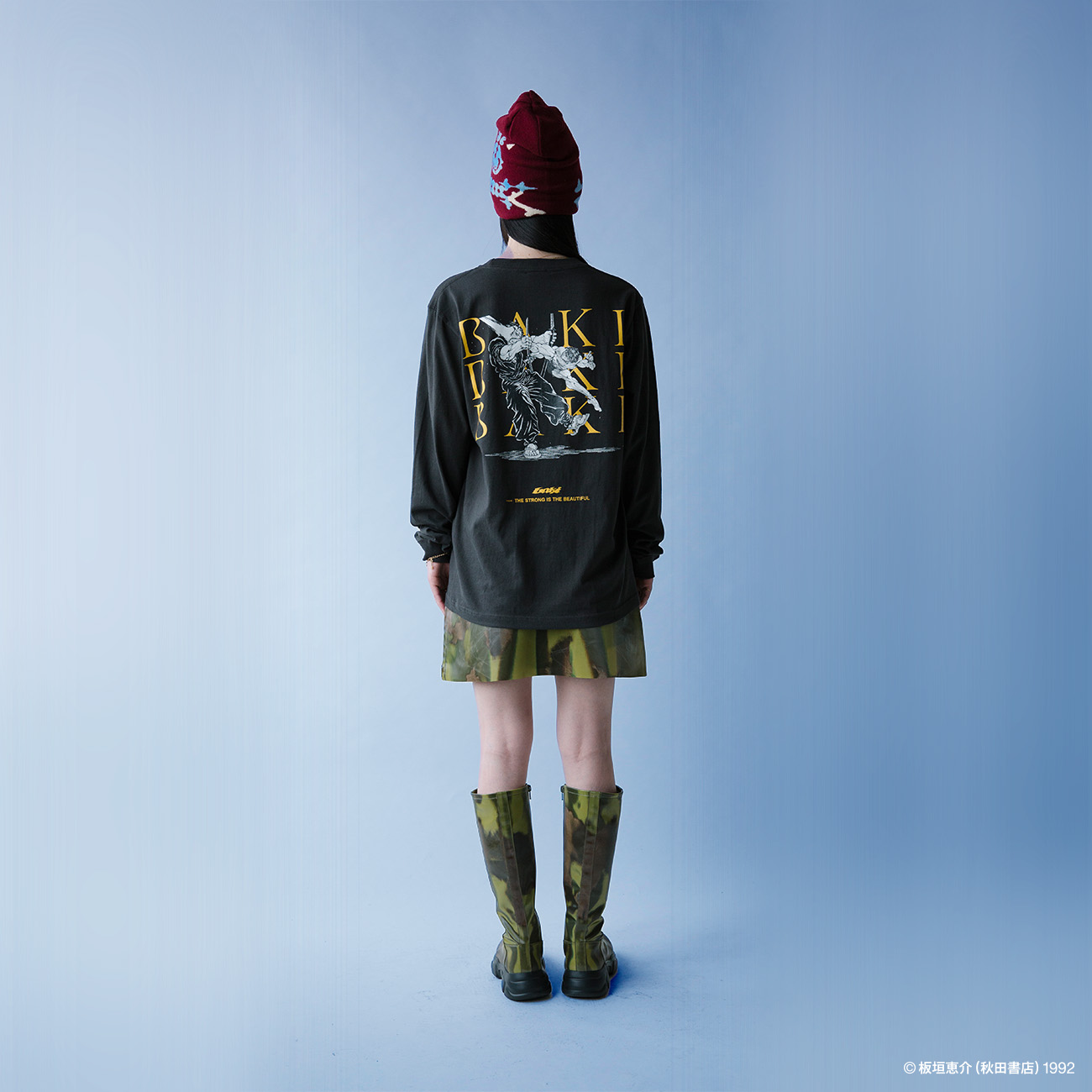 刃牙 Long Sleeve Tee 刃牙 vs 武蔵